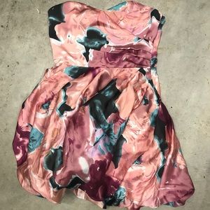 Bubble floral dress